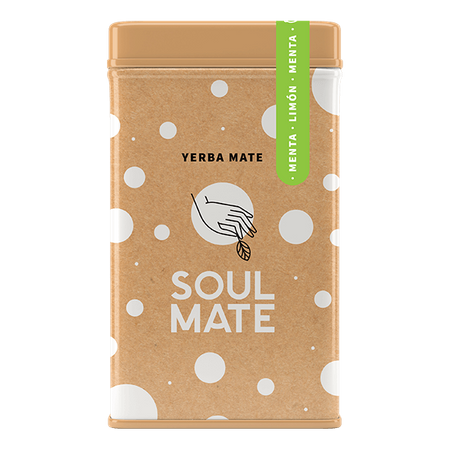 Yerbera – Tin can + Soul Mate Menta Limon 0.5kg 