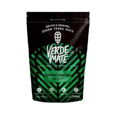 10x Yerba Verde Mate Green Herbal Energy 0,5kg