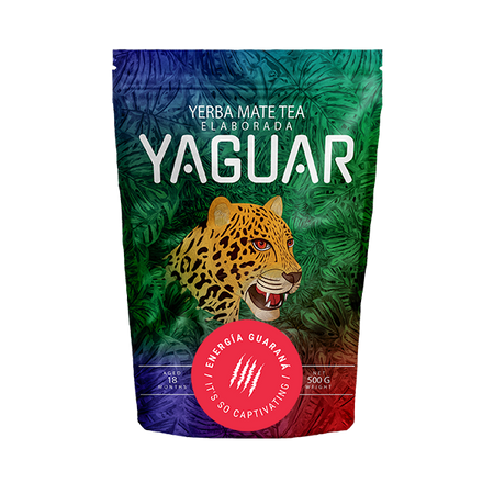 10x Yaguar Energia Guarana 0.5kg