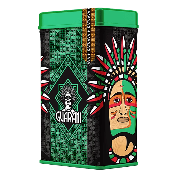 Yerbera – Tin can + Guarani Katuava 0.5kg 