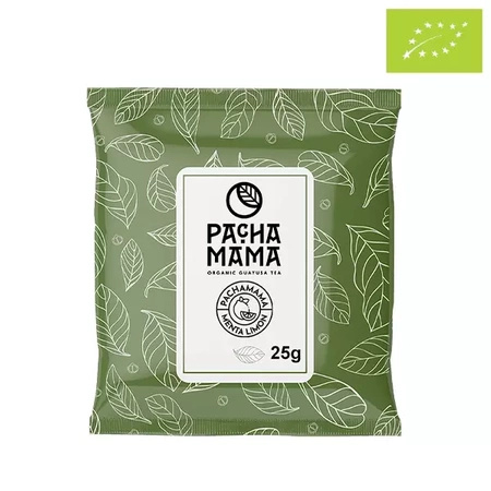 Guayusa Pachamama Menta Limon 25g - z organicznym certyfikatem